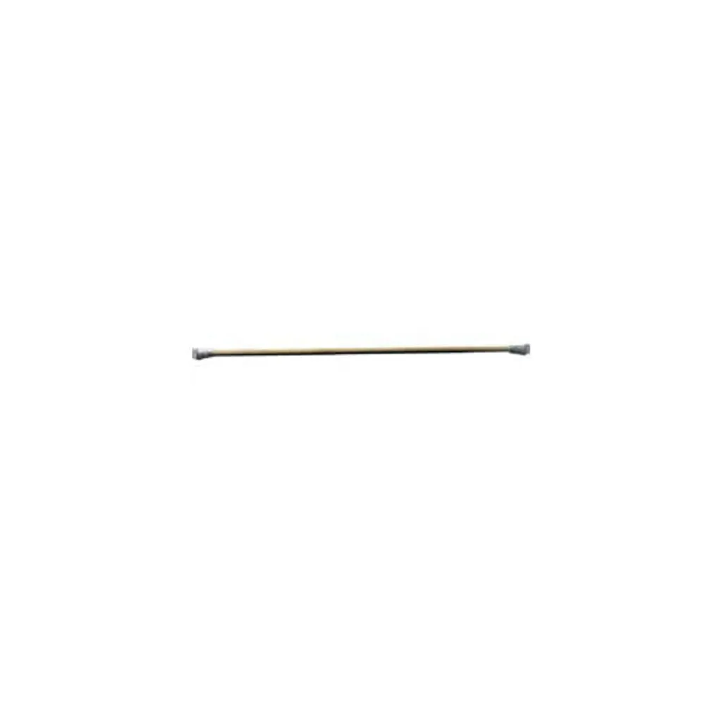 Replacement fibreglass uneven bar rail with end fittings displayed on a white background.
