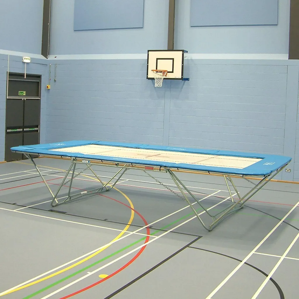 Club Trampoline - 6mm/13mm web - standard roller stands