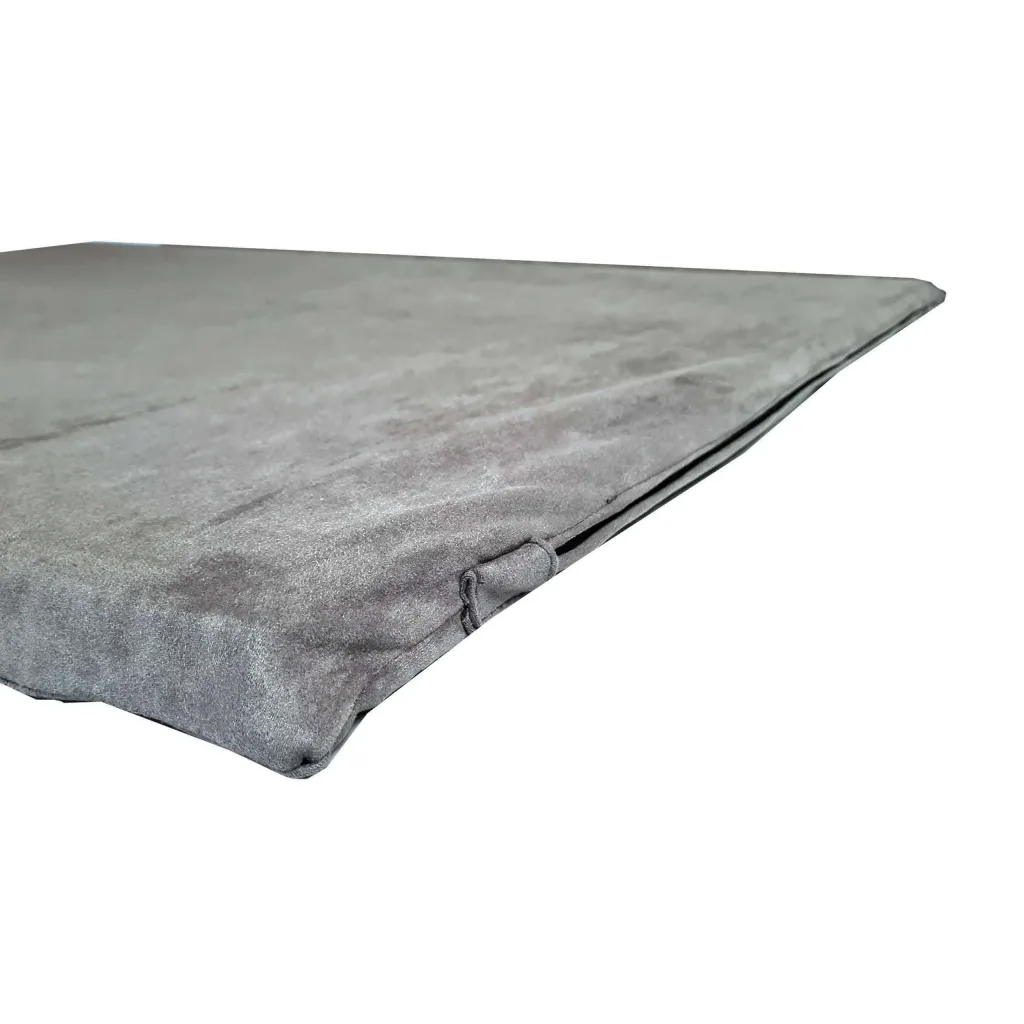 Reversible round off mat with jersey fabric zipped cover and soft PU foam core, shown flat for gymnastics round-off and Yurchenko drills.