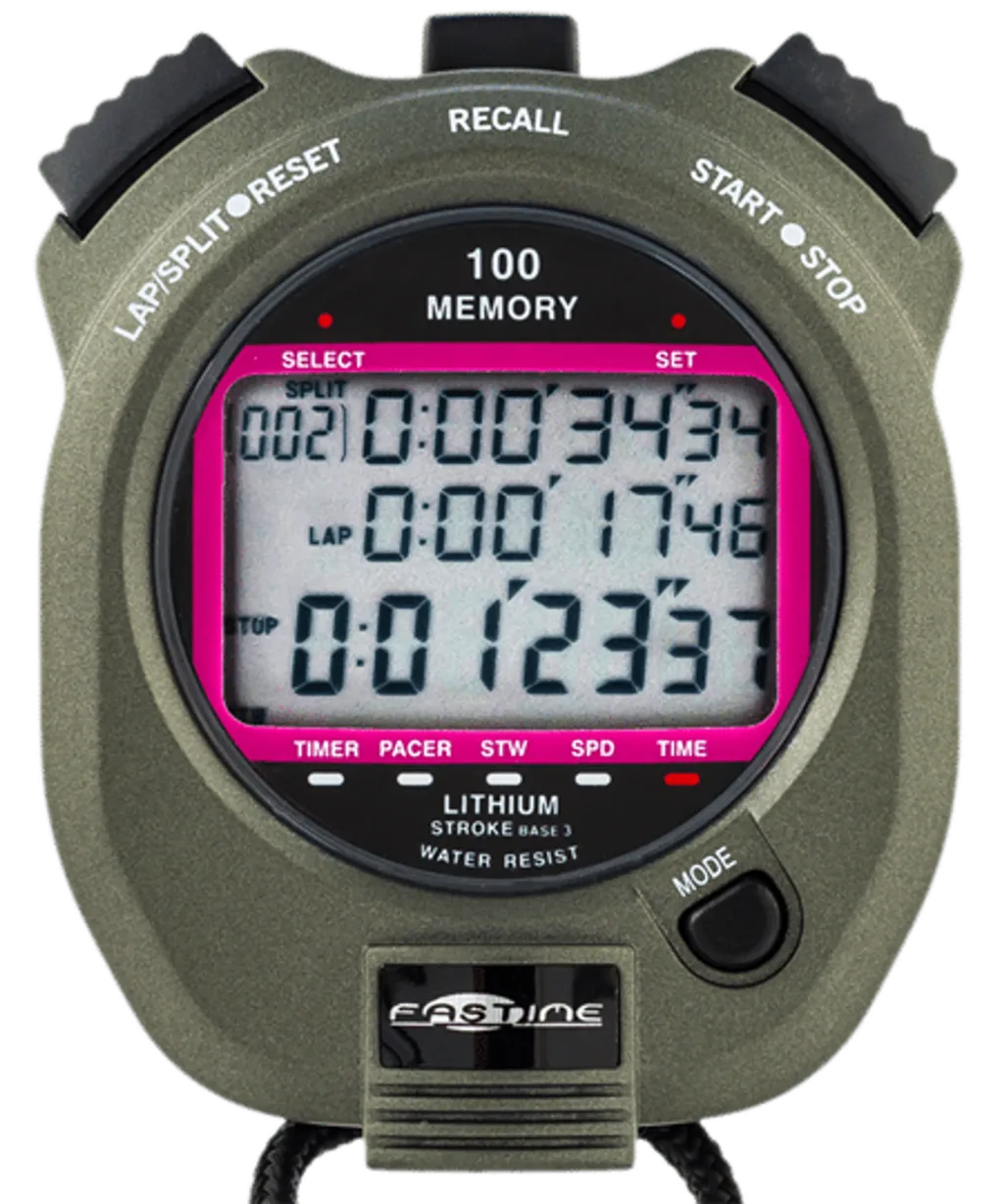 Fastime 7 - 100 Lap Memory Stopwatch