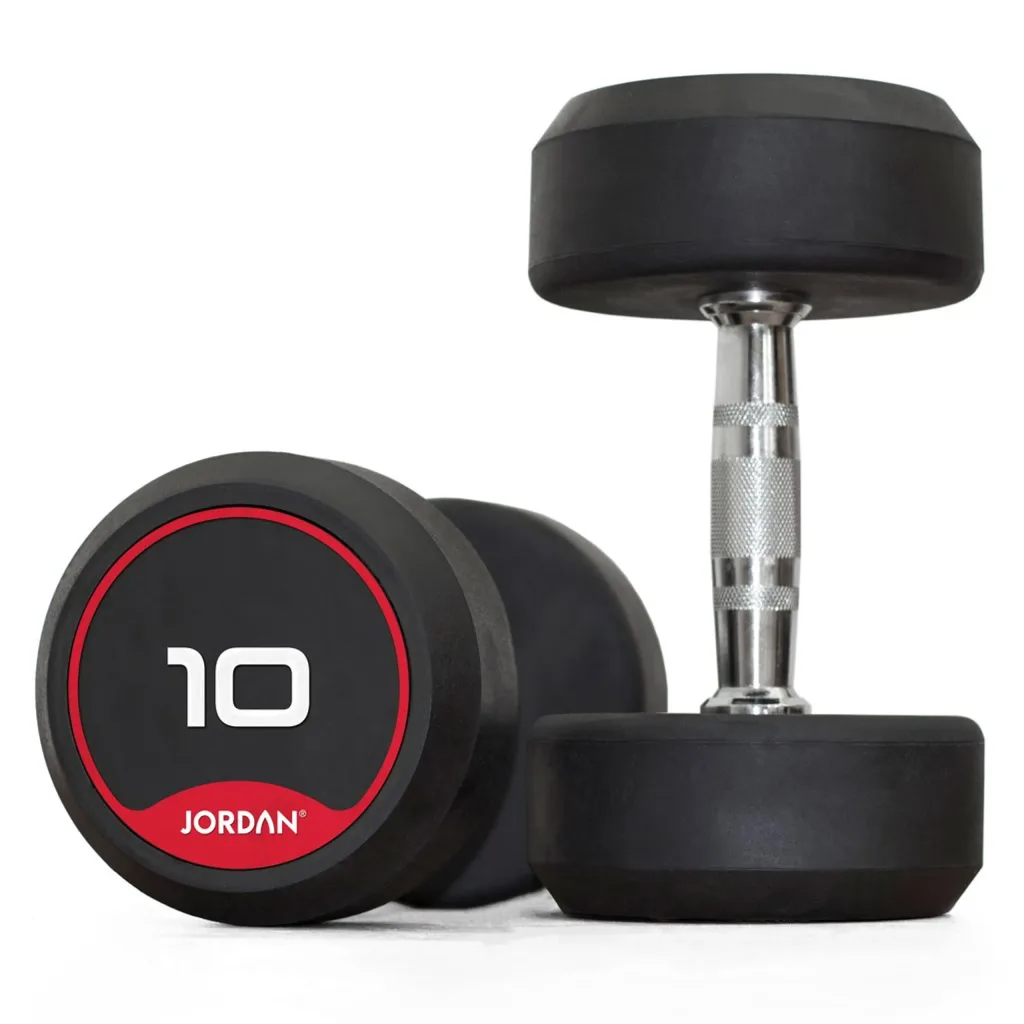 Jordan Classic Rubber Dumbbells