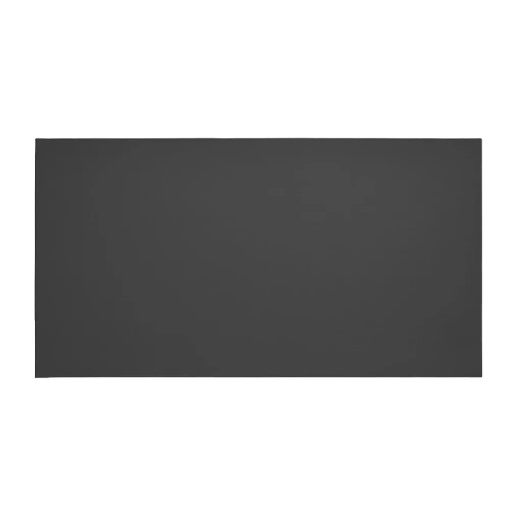 Dark gray rectangular training mat with a subtle textured surface on a white background.