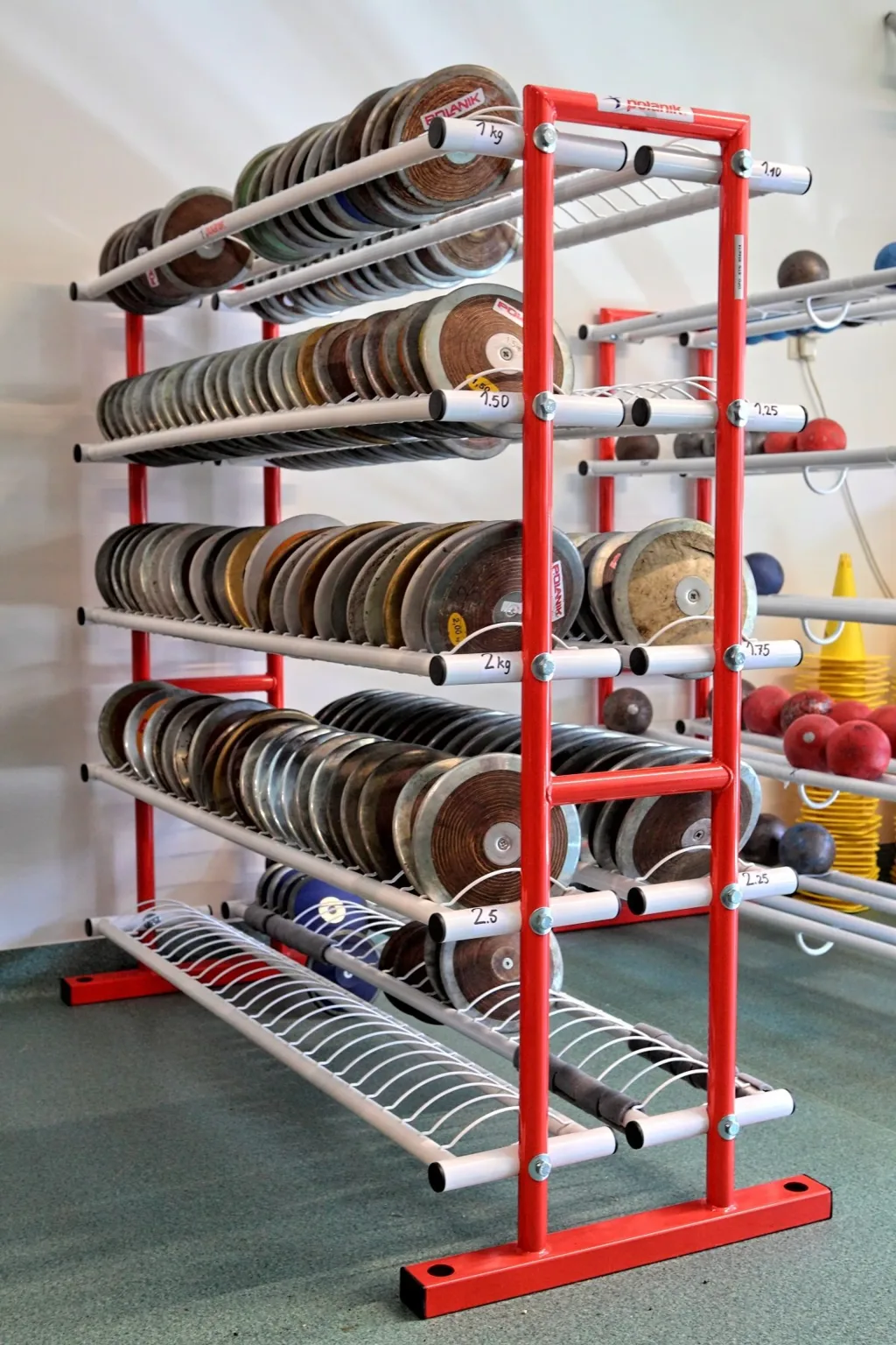 Polanik Discus Storage Rack