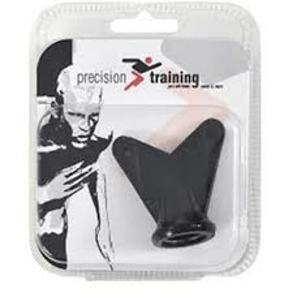 Black plastic spike key in a clear blister pack labeled precision training.